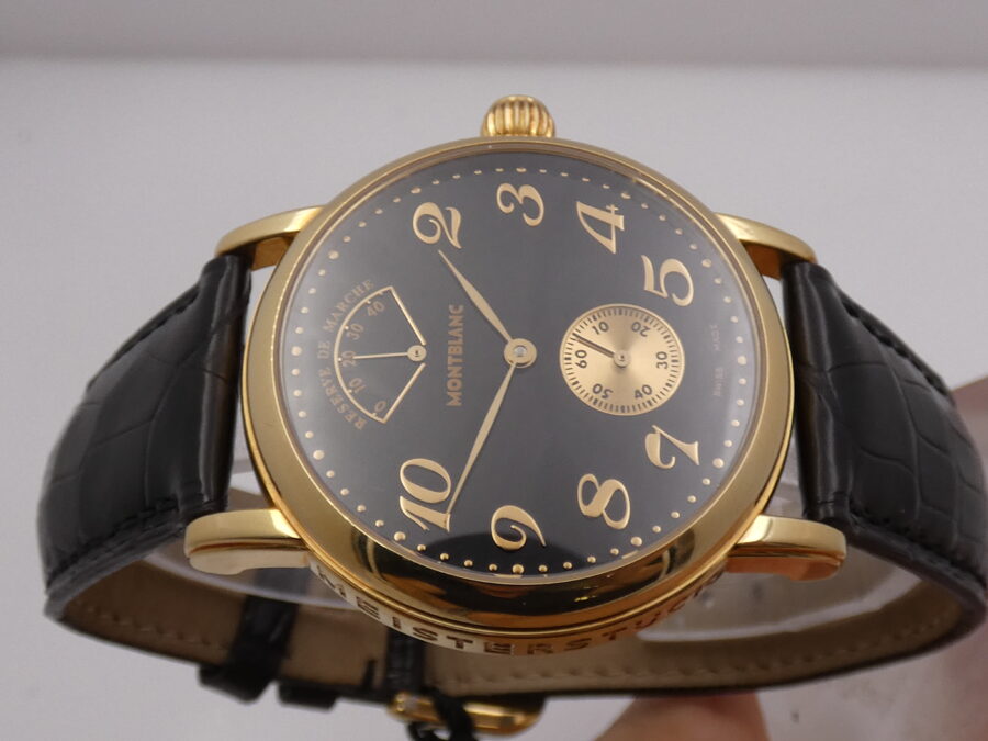 Montblanc Reserve De Marche Meisterstück Oro18Kt N.O.S. BOX&PAPERS Hand Winding Ref. 7007 New Old Stock Anni 90's