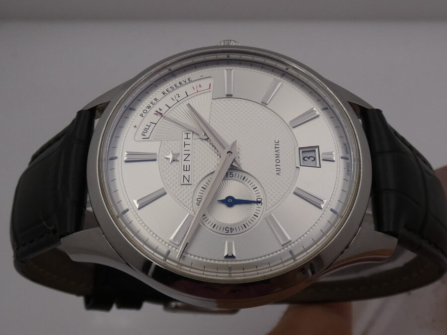 Zenith Captain Power Reserve Elite 03.2120.685 Honey Comb Dial Automatico Acciaio