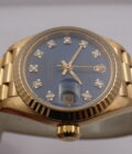 Rolex Lady-Datejust President 69178 18Kt Full Gold FACTORY DIAMOND Dial FULL SET 1991 Automatico