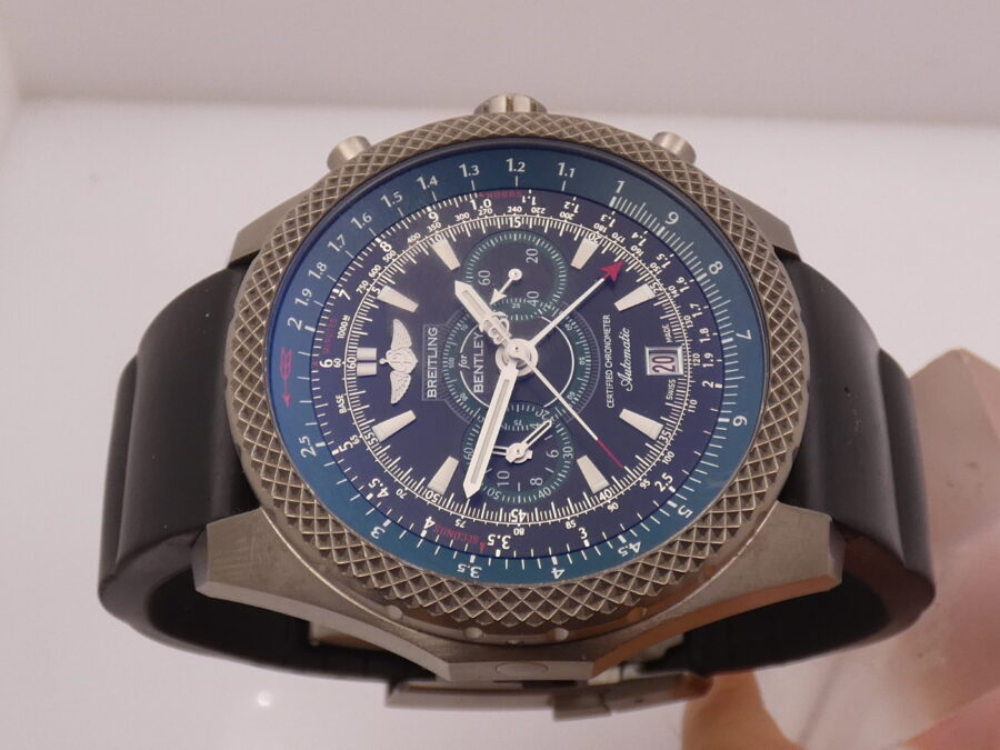 Cronografo Breitling For Bentley Supersports E27365 VERDE With BOX Titanio Limited Edition 1000pcs