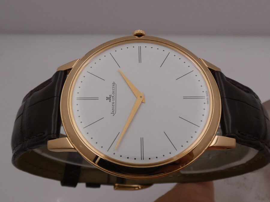 Jaeger-LeCoultre Master Ultra Thin 1907 39mm 18Kt Oro Rosa With PAPERS Anno 2017 Manuale Ref 120.2.79