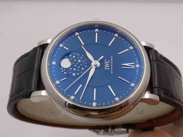 IWC Portofino Moon Phase IW4590 Automatico Diamonds Dial With PAPERS ANNO 2016 Limited Edition Laureus Sport For Good Foundation