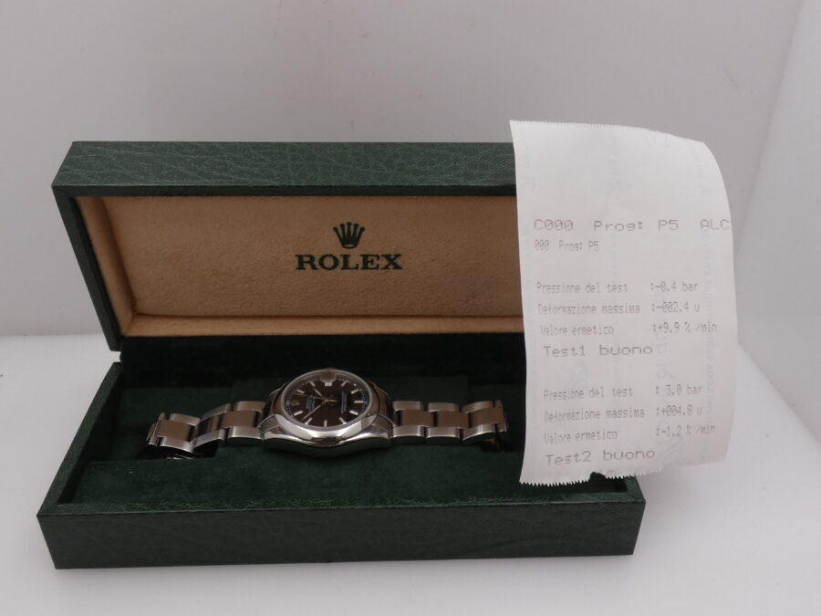 Rolex Datejust 31 Mid-size 178240 SEL Automatico ANNO 2007 Braccialato Acciaio Ladies - immagine 11