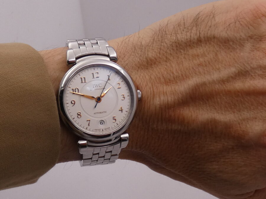 IWC Da Vinci 36mm Automatic Date Braccialato Acciaio IW458307 - immagine 11