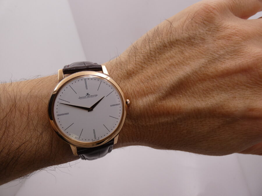 Jaeger-LeCoultre Master Ultra Thin 1907 39mm 18Kt Oro Rosa With PAPERS Anno 2017 Manuale Ref 120.2.79 - immagine 11