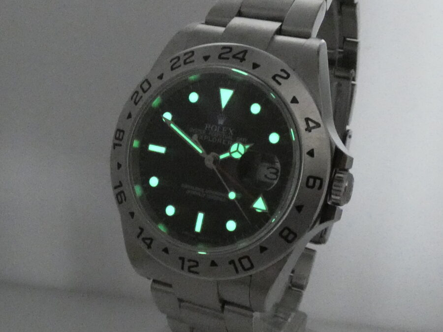 Rolex Explorer II 16570 T SEL No Holes ITALIAN PAPERS Anno 2005 Automatico Acciaio - immagine 12