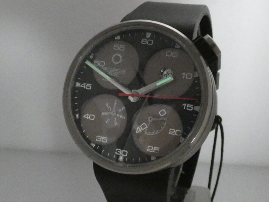 Meccaniche Veloci QuattroValvole 42mm Day Date PowerReserve Titanio NEW BOX&PAPERS Automatico W122N063 - immagine 12