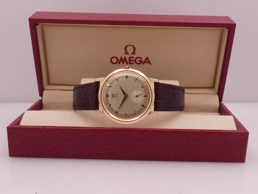 Omega Classic Dual Tone 2897 Automatico Oro Rosa 18Kt ANNO1958 TOP CONDITION - immagine 10