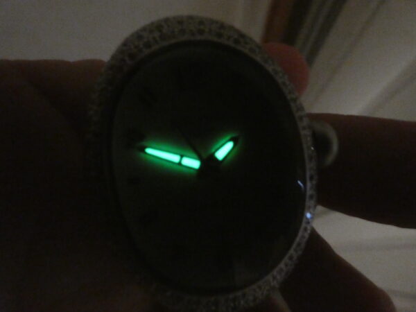 Locman Nuovo Diamonds 1.6 ct MOP DIAL NEW BOX&PAPERS Aluminium MAI INDOSSATO Ref. 015 ANNI '2000s