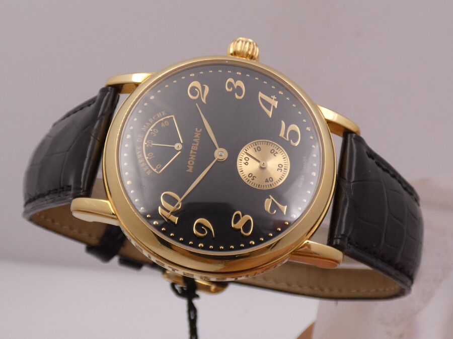 Montblanc Reserve De Marche Meisterstück Oro18Kt N.O.S. BOX&PAPERS Hand Winding Ref. 7007 New Old Stock Anni 90's - immagine 11
