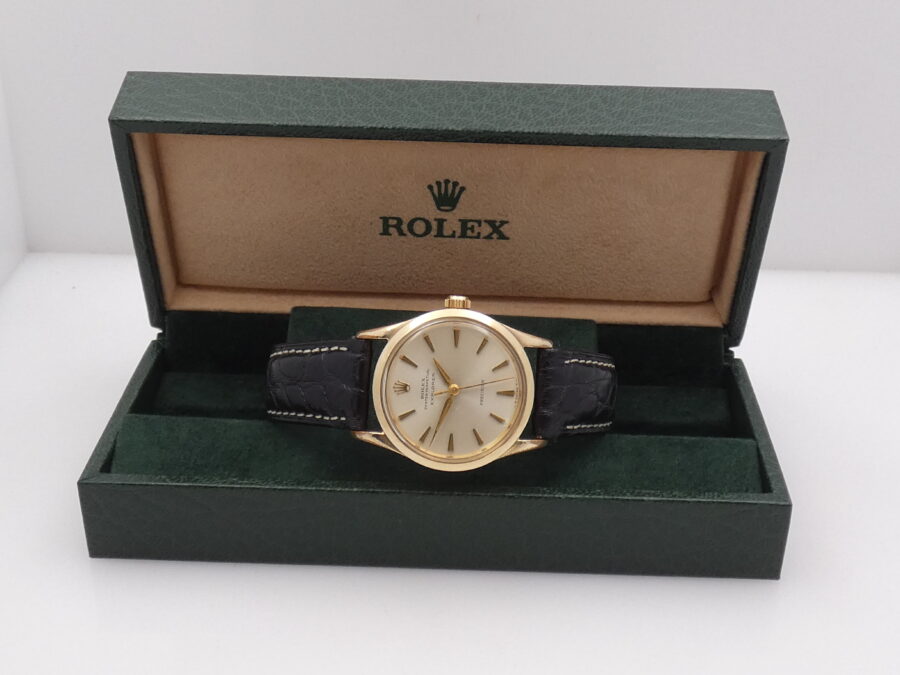 Rolex RARO Oyster Perpetual Expoler 5506 Laminato Oro 18Kt Automatico Anni 60's Vintage - immagine 11