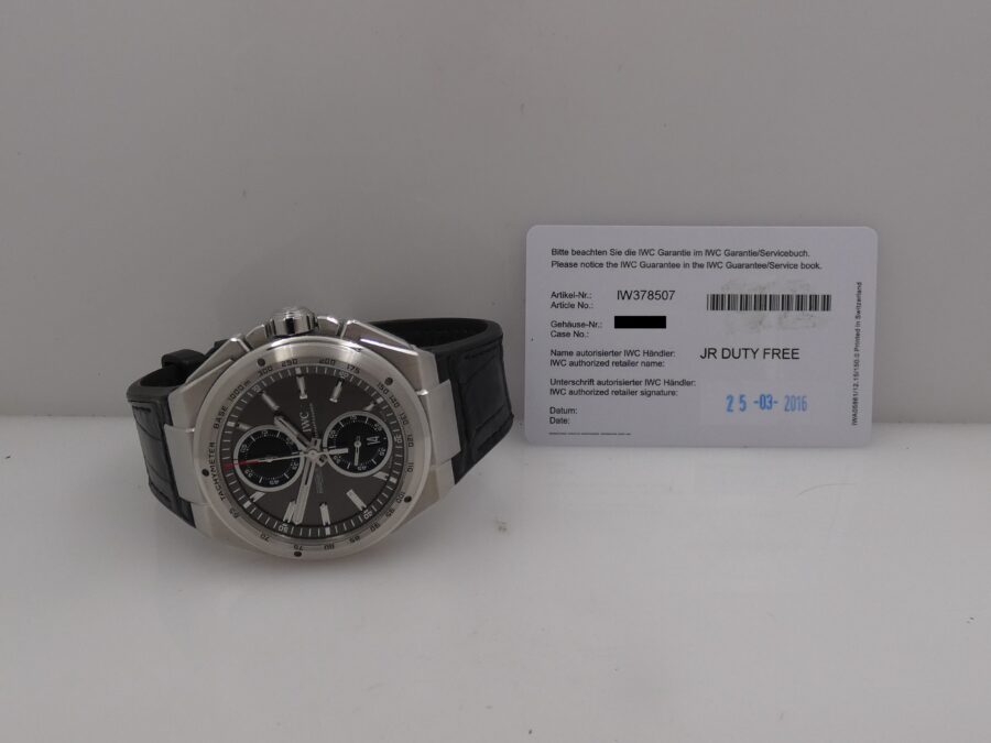 Cronografo IWC Ingenieur Racer AMG Petronas Formula 1 Mercedes FlyBack With PAPERS Like New Automatico Anno 2016 IW378507 - immagine 12
