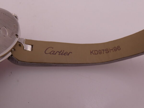 Cartier Délices de Cartier Lady Oro Bianco 18Kt Diamonds Bezel TOP CONDITION Ref. WG800018