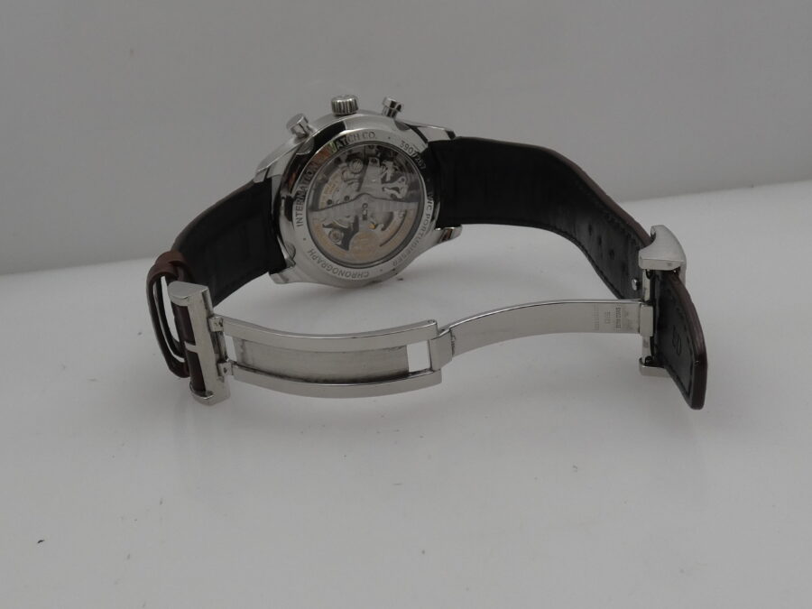 Cronografo IWC Portuguese Classico 42mm Automatico Acciaio Grey Dial IW390404 - immagine 12