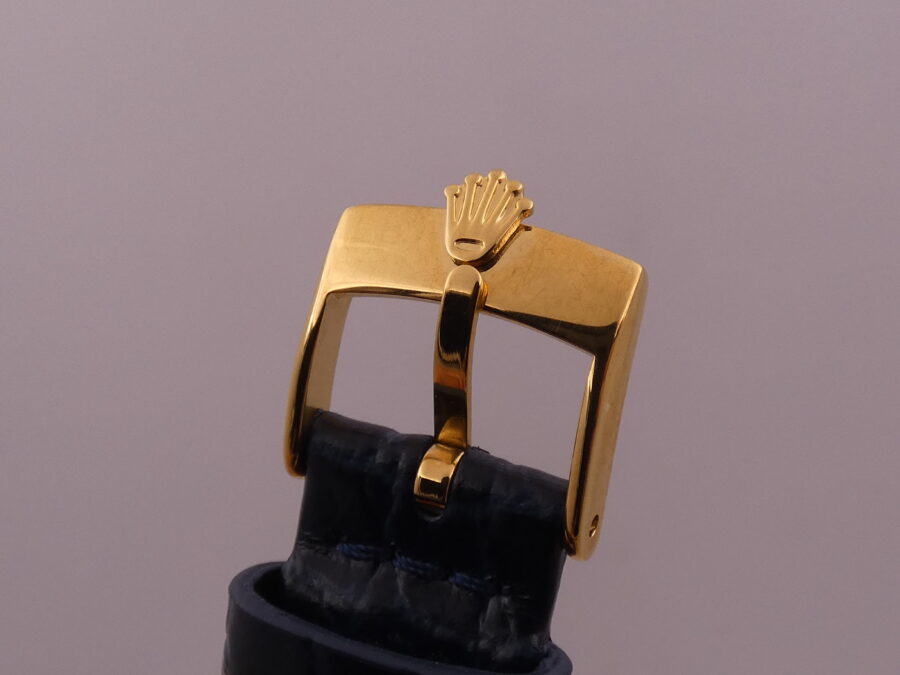 Rolex Precision 4411 Superbalance Chronometer Spider Lugs 18Kt Rose Solid Gold YEARS '50s - immagine 12