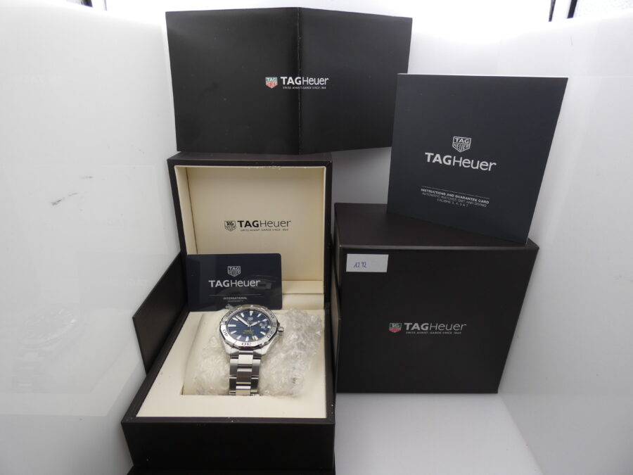 TAG Heuer Aquaracer 300M Calibro 5 43mm WAY2012 BOX&PAPERS Anno 2019 Automatico Braccialato Acciaio - immagine 12