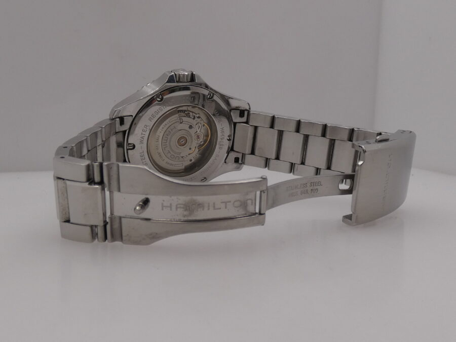 Hamilton Khaki Navy Scuba Day-Date With BOX Automatico Acciaio Ref. H645150 - immagine 12