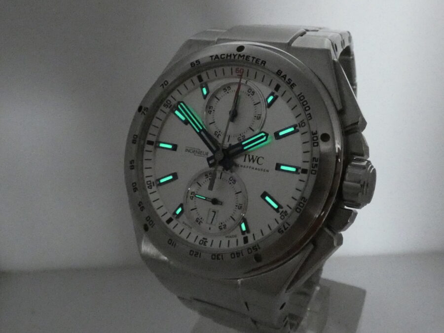 Cronografo IWC Ingenieur Racer Flyback LIKE NEW Automatico Acciaio Ref. IW378510 - immagine 12