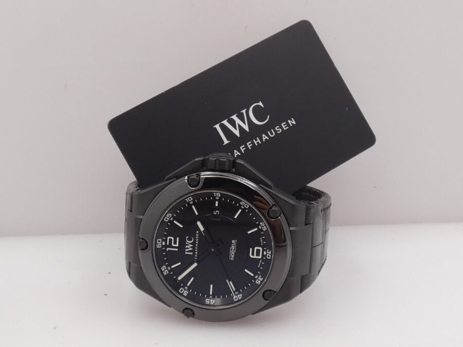 IWC Ingenieur AMG Black Series Ceramic LIKE NEW With PAPERS Anno 2019 Automatico Date Ref. IW322503 - immagine 13