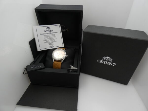 Orient Mako Sport Diver 40mm Automatico BOX&PAPERS LIKE NEW Salmon Dial Ottobre 2024 Acciaio