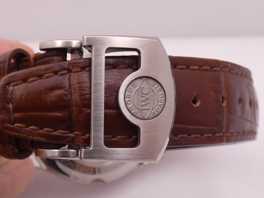Cronografo IWC Portuguese Classico 42mm Automatico Acciaio Grey Dial IW390404 - immagine 13