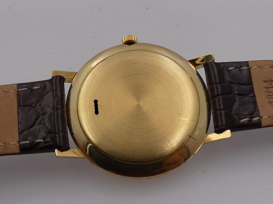 Longines Classic Date Vintage Oro Pieno 18Kt 8192 Carica Manuale Anno 1968 Orologio Meraviglioso - immagine 13
