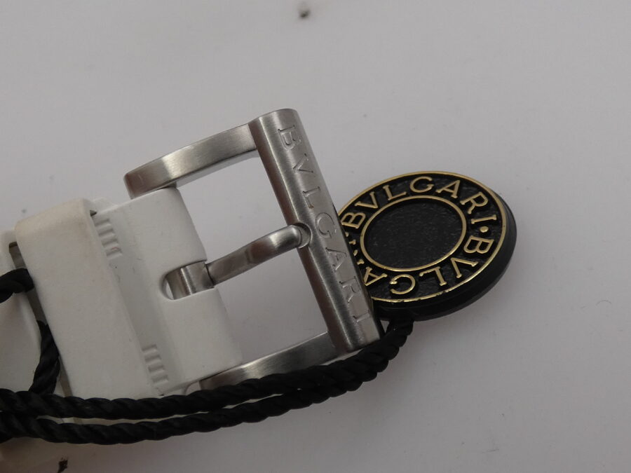 Cronografo Bulgari Diagono Automatico MOP Dial & Diamonds N.O.S. BOX&PAPERS New Old Stock - immagine 13