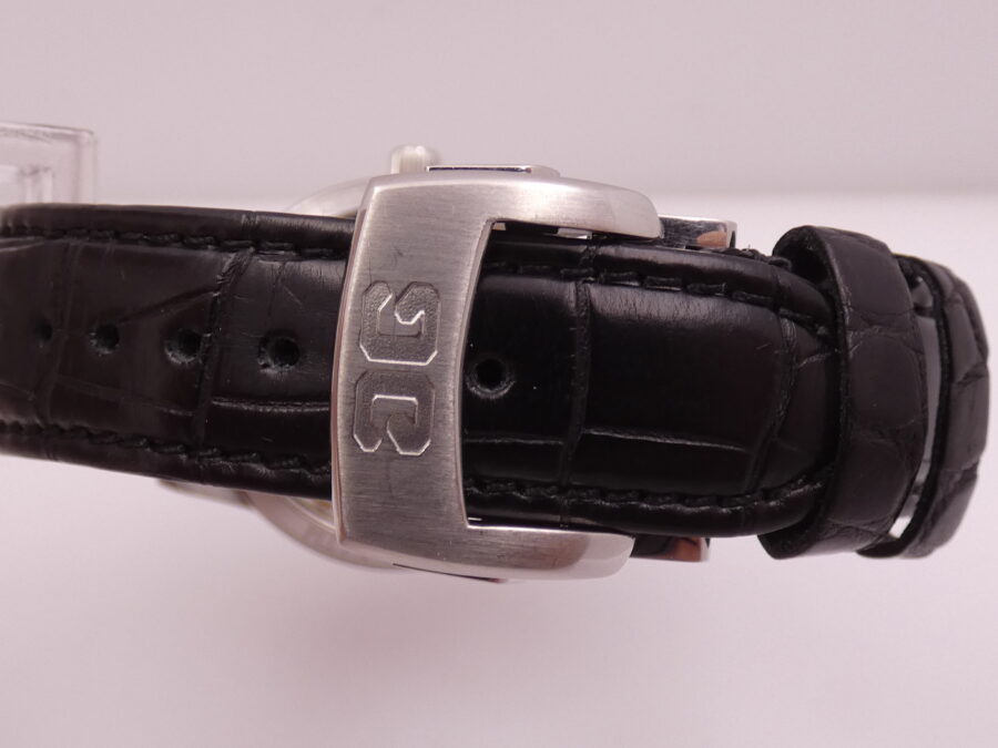 Glashütte Original PanoMaticDate Panoramadatum With PAPERS Anno 2011 Automatico Duplex Swan-neck Acciaio - immagine 13