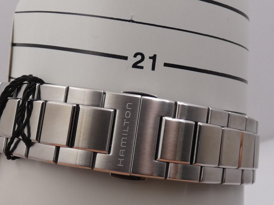Hamilton Broadway GMT Edition 46mm NEW BOX&PAPERS Automatico Braccialato Acciaio Ref H437250 Limited Edition Mai indossato - immagine 15