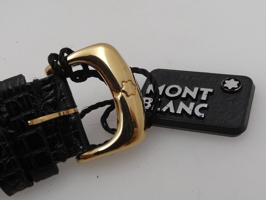 Montblanc Reserve De Marche Meisterstück Oro18Kt N.O.S. BOX&PAPERS Hand Winding Ref. 7007 New Old Stock Anni 90's - immagine 14