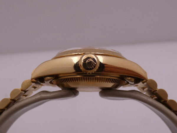 Rolex Lady-Datejust President 69178 Oro Pieno 18Kt FACTORY DIAMOND Dial FULL SET 1991 Automatico