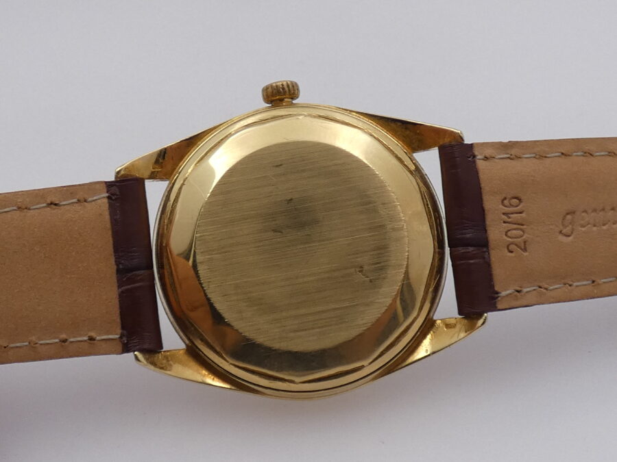 Vacheron Constantin Turnograph Thunderbird 6782 Automatic Red Quarter 18Kt Solid Gold Years '60s 100 PCS/World - immagine 15
