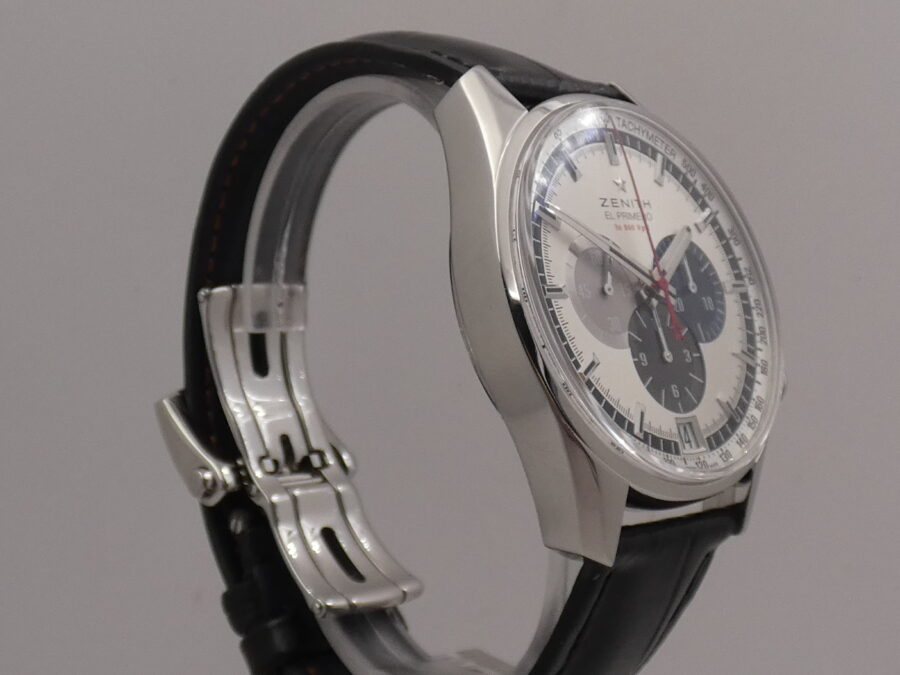 Cronografo Zenith El Primero Chronomaster 36'000 Vph  BOX&PAPERS Automatico Anno 2014 Acciaio 03.2040.400 - immagine 15