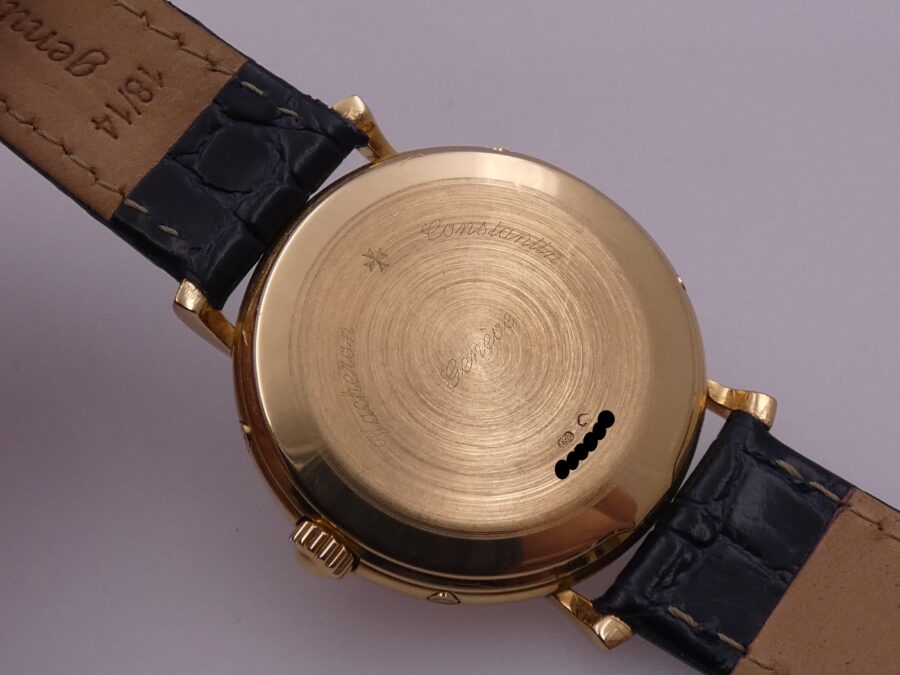 Vacheron Constantin Historiques Triple Calendar Moonphases 47050 Automatic 18Kt Solid Gold With BOX Years '90 - immagine 14