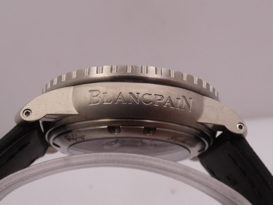 Blancpain Fifty Fathoms 45mm Titanio BOX&PAPERS Anno 2023 Automatico Rotore in Oro Bianco 18Kt - immagine 15
