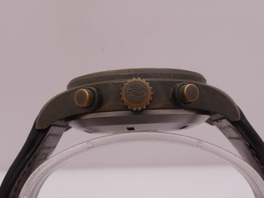 Cronografo IWC Pilot Spitfire Day-Date Bronze With PAPERS Automatico Acciaio 2021 Ref. IW387902 - immagine 15