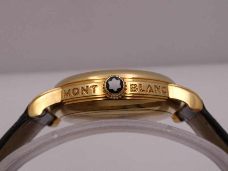 Montblanc Reserve De Marche Meisterstück Oro18Kt N.O.S. BOX&PAPERS Hand Winding Ref. 7007 New Old Stock Anni 90's - immagine 16