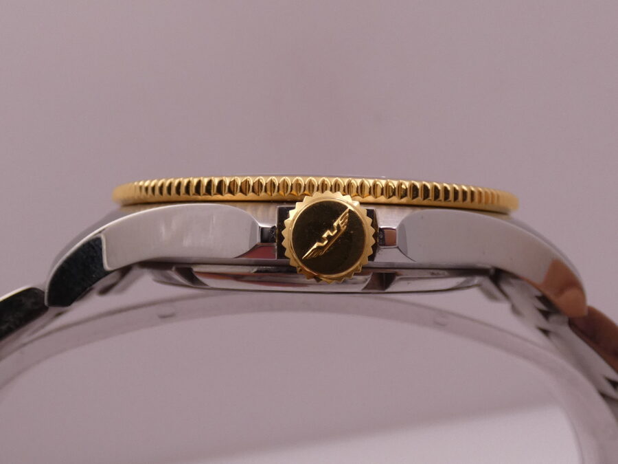 Glycine Combat SUB 42mm GL0081 BOX&PAPERS Automatico Acciaio & Oro 18Kt G.F. Anno 2021 TOP CONDITION - immagine 16