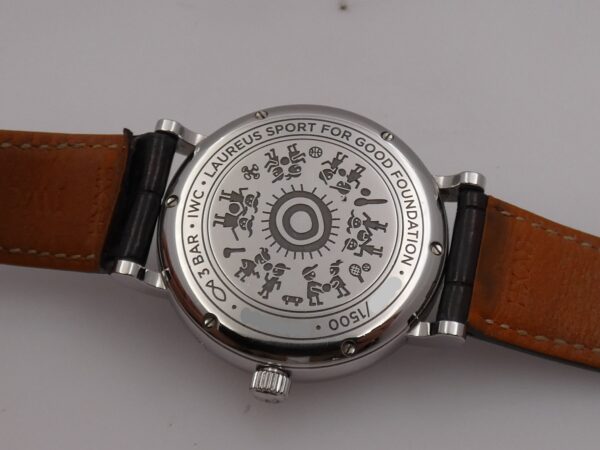 IWC Portofino Moon Phase IW4590 Automatico Diamonds Dial With PAPERS ANNO 2016 Limited Edition Laureus Sport For Good Foundation