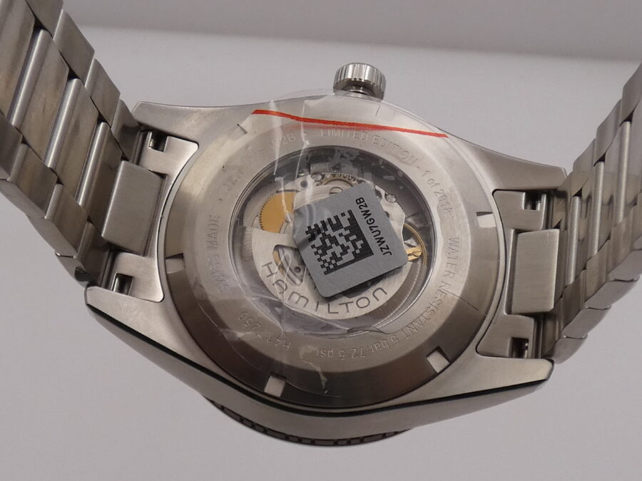 Hamilton Broadway GMT Edition 46mm NEW BOX&PAPERS Automatico Braccialato Acciaio Ref H437250 Limited Edition Mai indossato - immagine 18
