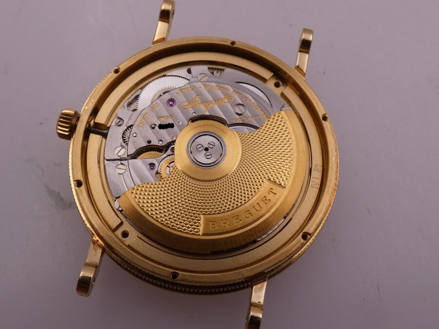 Breguet Classique 5920 Oro Masiccio 18Kt With PAPERS Anno 2009 Automatic Date Meraviglioso - immagine 17