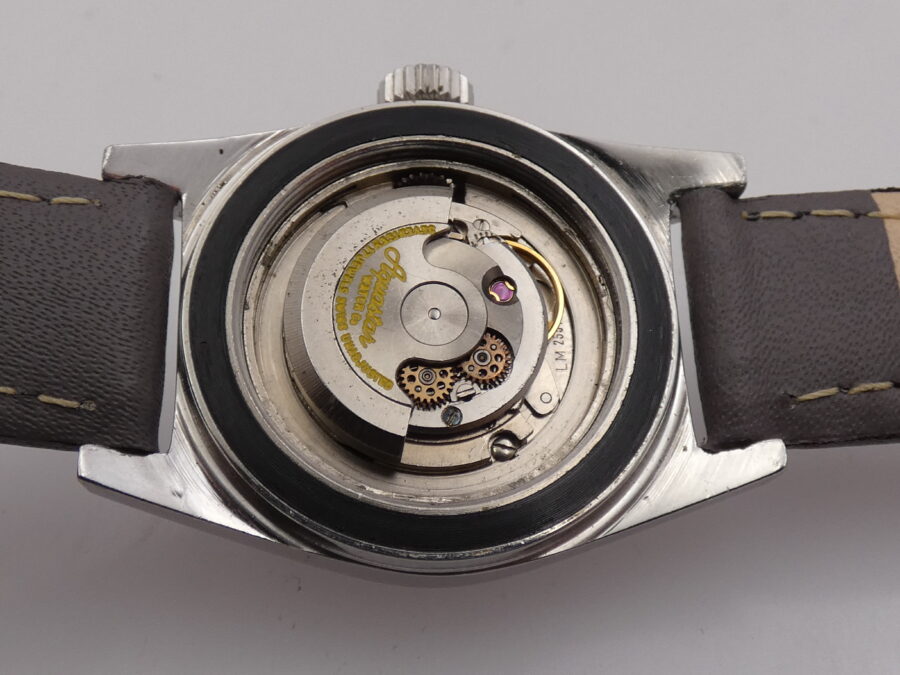Lorenz Rare Diver Aquastar MidSize 29mm 2369 Automatico Date Acciaio Anni '70 - immagine 17