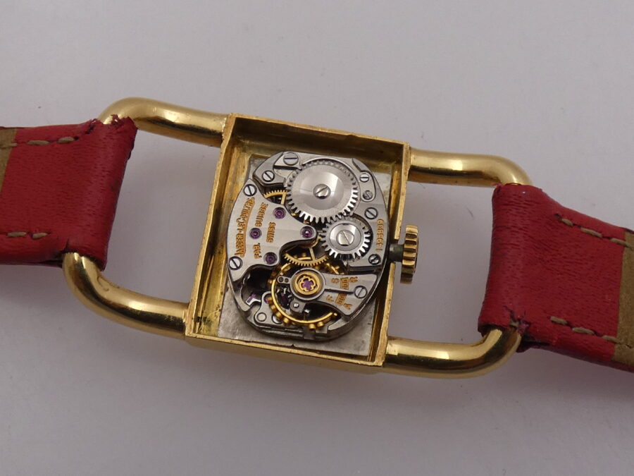 Jaeger-LeCoultre Etrier Padlock 1670 Lady 18Kt Solid Gold YEARS '60s Hand Winding K840 Wonderful - immagine 17