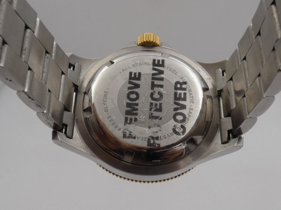 Glycine Combat SUB 42mm GL0081 BOX&PAPERS Automatico Acciaio & Oro 18Kt G.F. Anno 2021 TOP CONDITION - immagine 17
