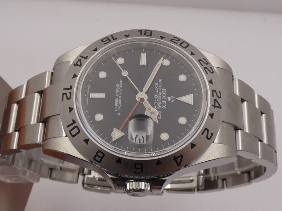 Rolex Explorer II 16570 T SEL No Holes ITALIAN PAPERS Anno 2005 Automatico Acciaio - immagine 4