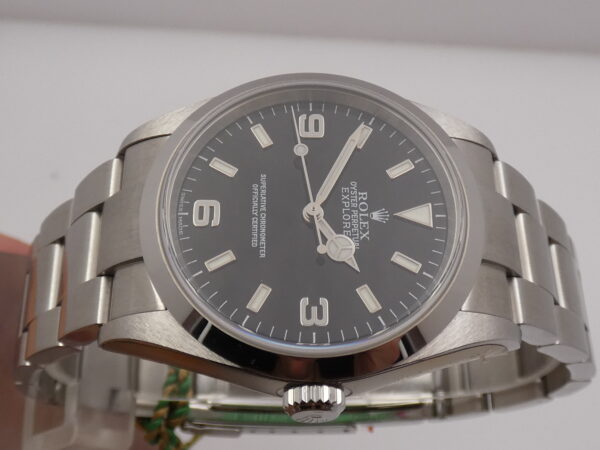 Rolex Explorer I 114270 N.O.S. Full Stickered Italian PAPERS ANNO 2003 Automatico Acciaio New Old Stock