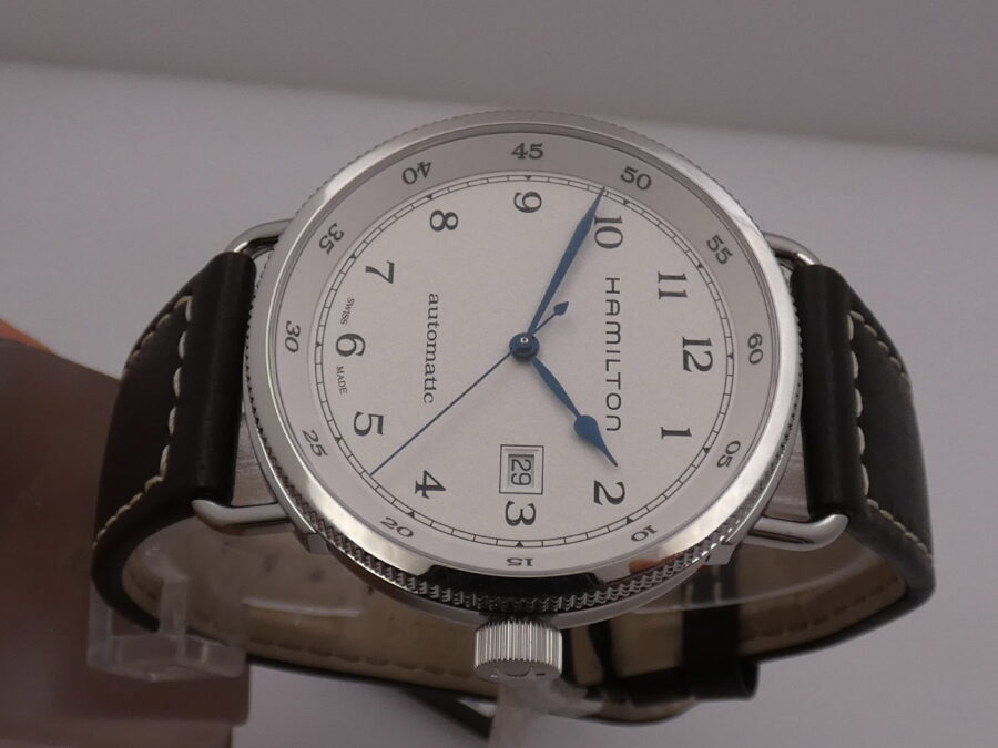 Hamilton Khaki Navy Pioneer NEW BOX&PAPERS Automatico Acciaio Ref H777150 - immagine 4