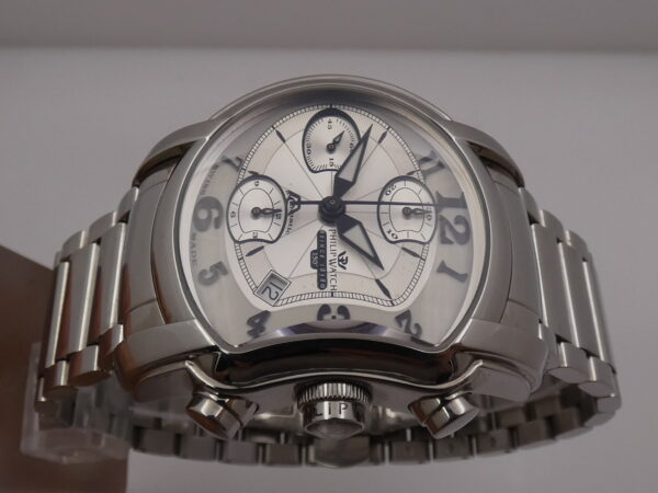 Philip Watch 150 Anniversary Chronograph BOX&PAPERS Automatic Year 2013 With Bracelet Steel