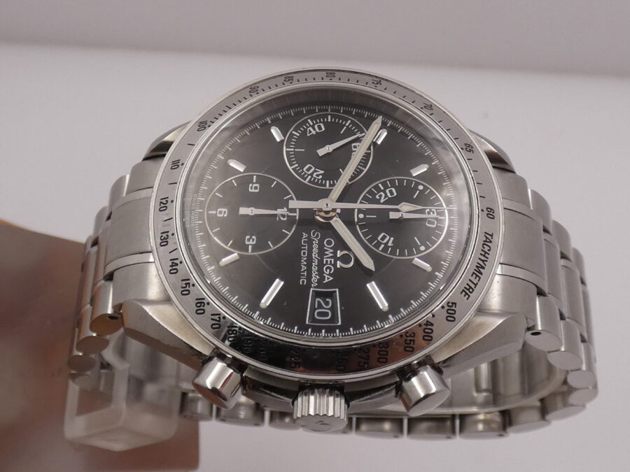 Cronografo Omega Speedmaster Date 175.0083 Automatico Anno 1998 Braccialato Acciaio - immagine 3