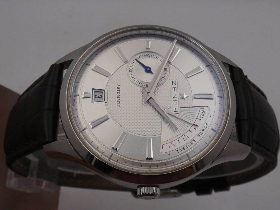 Zenith Captain Power Reserve Elite 03.2120.685 Honey Comb Dial Automatico Acciaio - immagine 3